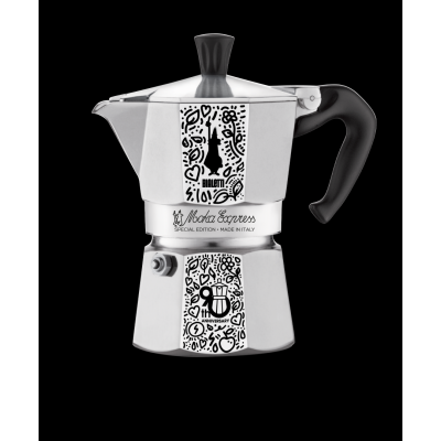 Bialetti Moka Express кафеварка 3 чаши anniversary Special Edition 